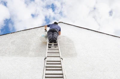 Peinture extérieure à Cargèse — façades et ravalement